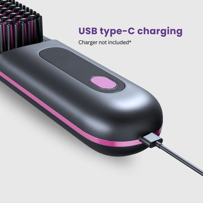 elegiar® Portable Straightener Brush - GoBrush PRO
